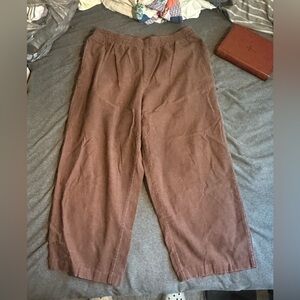 Brown Jogger Pants